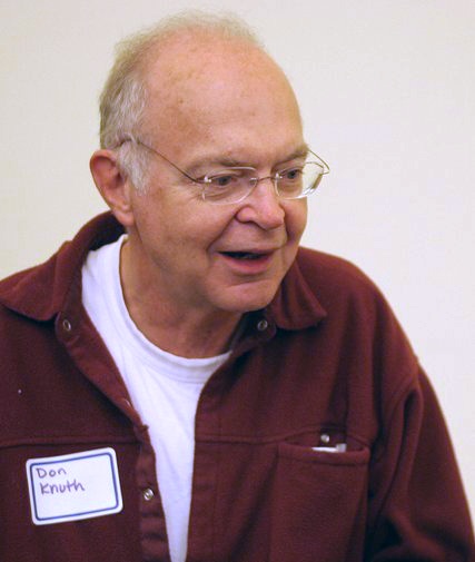 Donald Knuth (photo by Jacob Appelbaum)